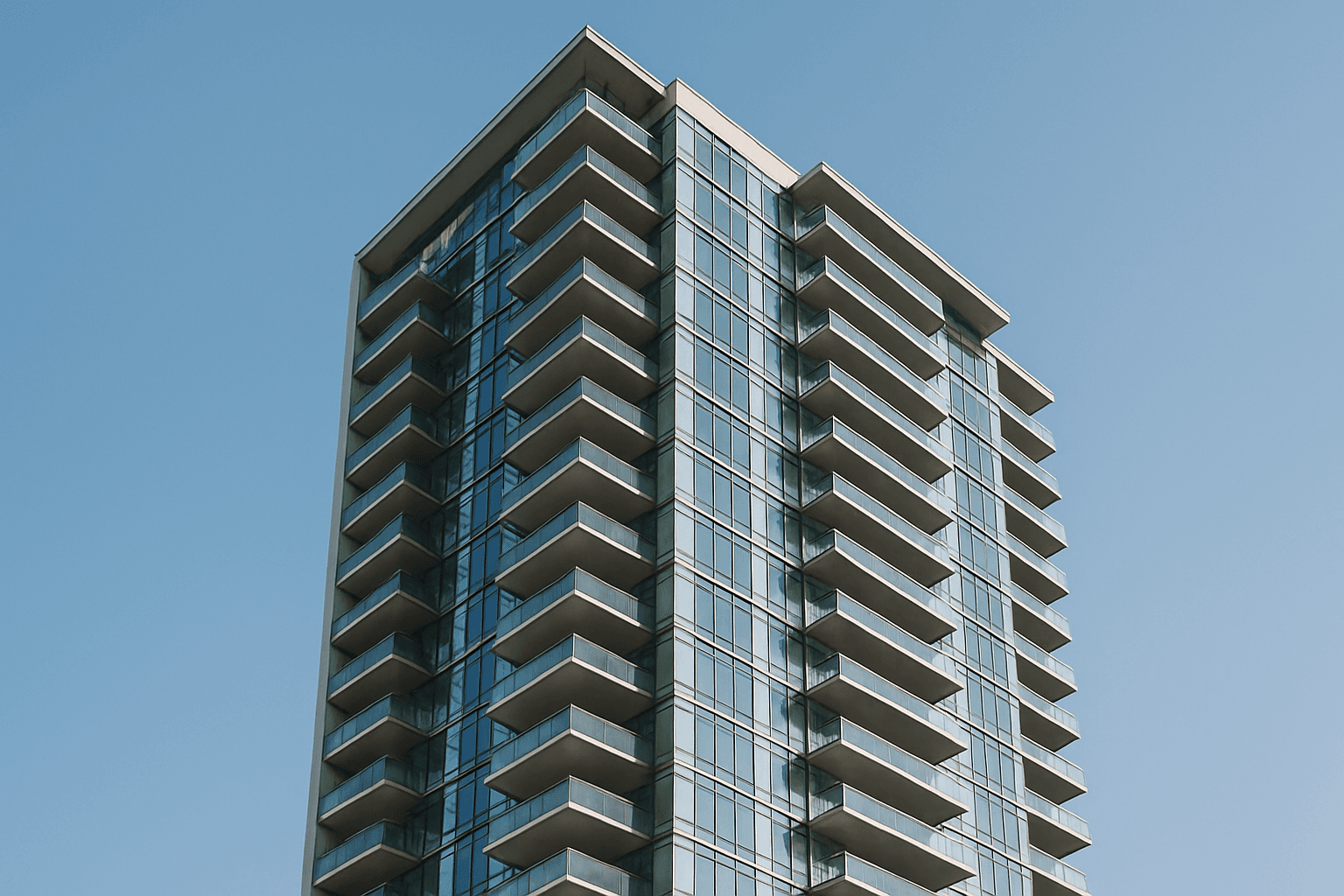 Modern Canadian condominium tower